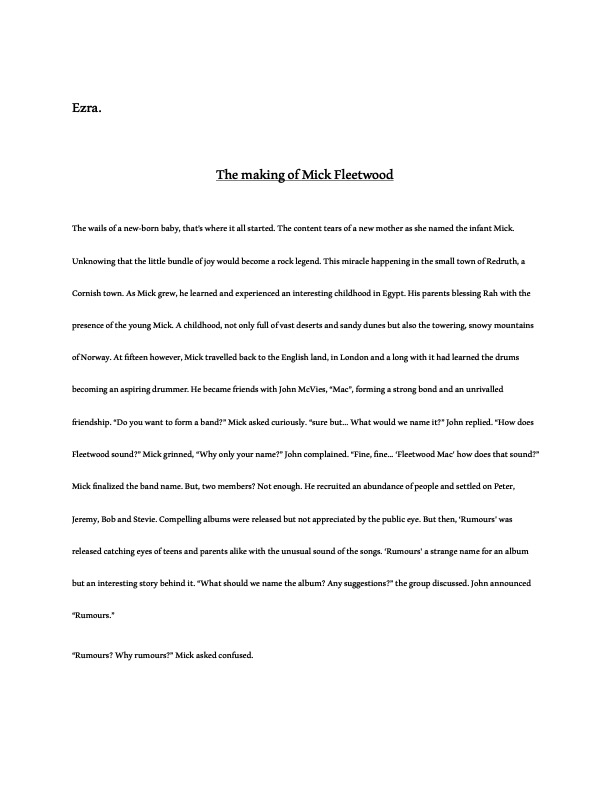 The Writer’s Block